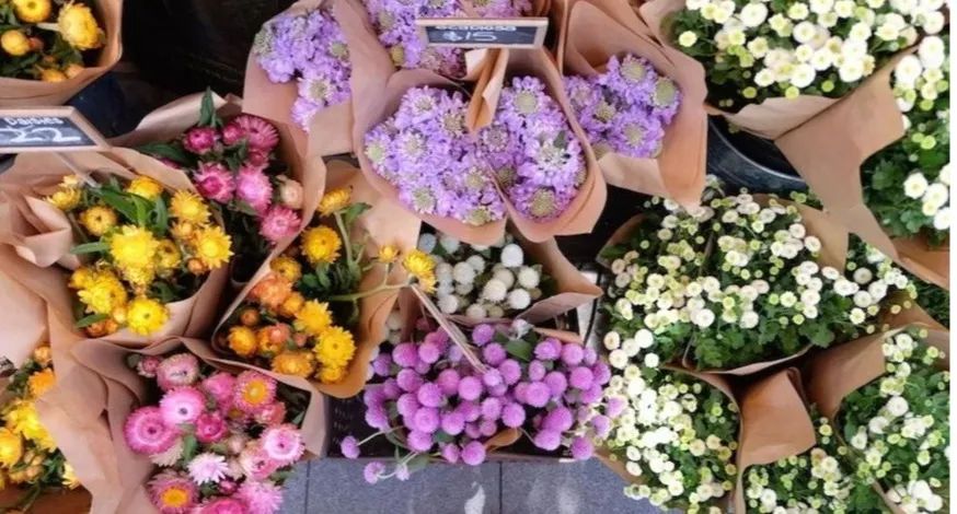 探索伦敦鲜花市集，感受浪漫生活！